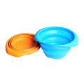 Hot Sell Atoxic Silicone caucho plegable cesta